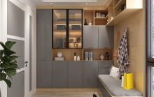 客廳定制玄關酒柜，選對合適的位置很重要！