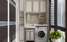 定制陽(yáng)臺(tái)柜超實(shí)用，空間利用率1+1＞2！